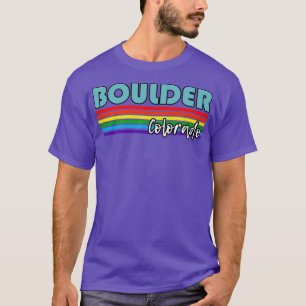 Boulder Colorado Pride Boulder LGBT Gift LGBTQ Su T-Shirt