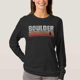 Boulder Colorado Retro Style Vintage 70s 80s 90s T-Shirt