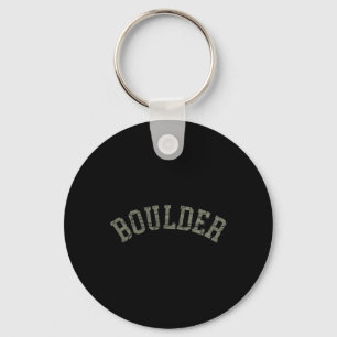 Boulder Colorado Rocky Mountains Skiing Camping Cl Key Ring