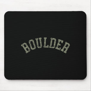 Boulder colorado rocky mountains skiing camping mouse pad