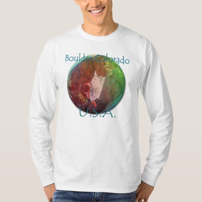 BOULDER, Colorado Shirts (Front)