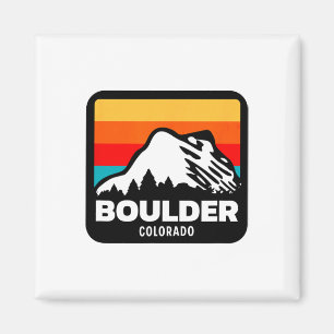 Boulder Colorado Skiing Snowboarding Family Trip 1 Magnet
