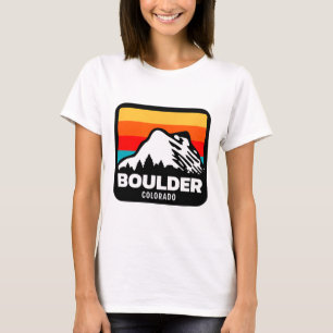Boulder Colorado Skiing Snowboarding Family Trip 1 T-Shirt