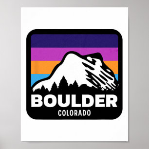 Boulder Colorado Skiing Snowboarding Family Trip 2 Poster
