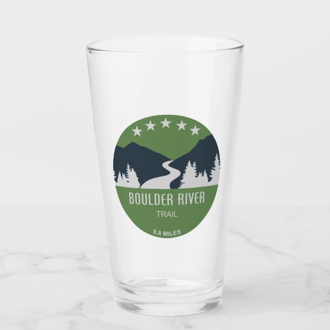Boulder River Trail Washington Glass (Front)