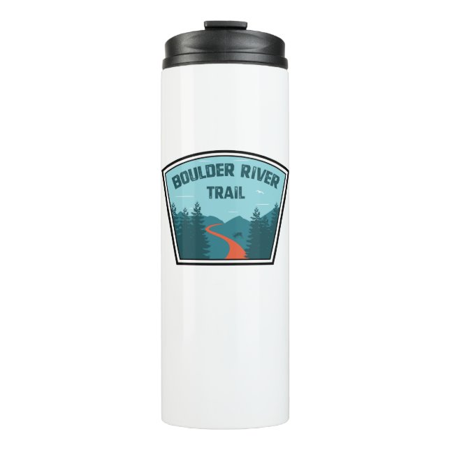 Boulder River Trail Washington Thermal Tumbler (Front)