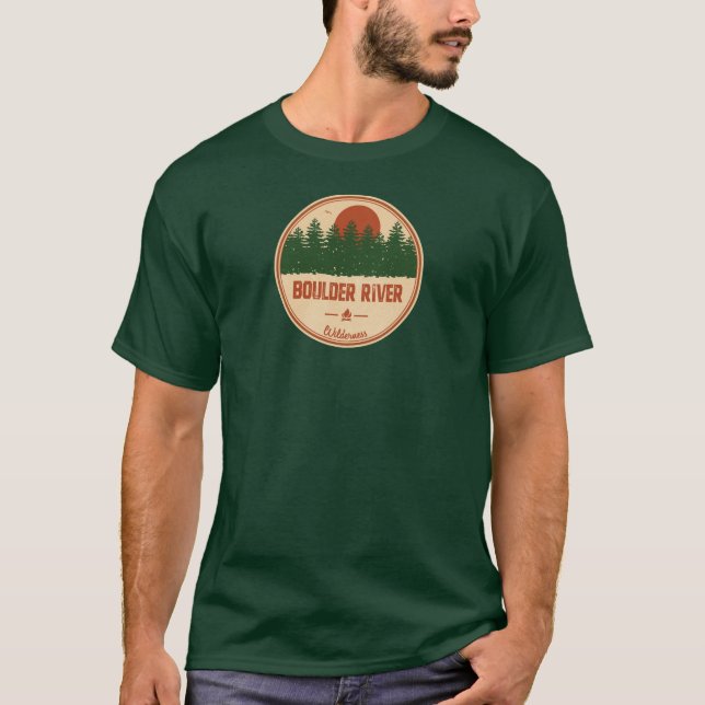 Boulder River Wilderness T-Shirt (Front)