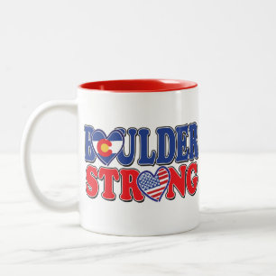 Boulder-Strong-Hearts Two-Tone Coffee Mug