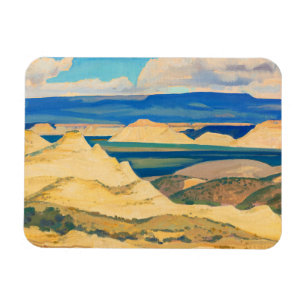 Boulder Valley by Maynard Dixon Magnet