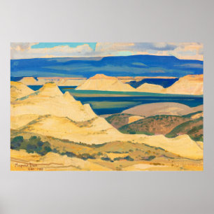Boulder Valley by Maynard Dixon Poster