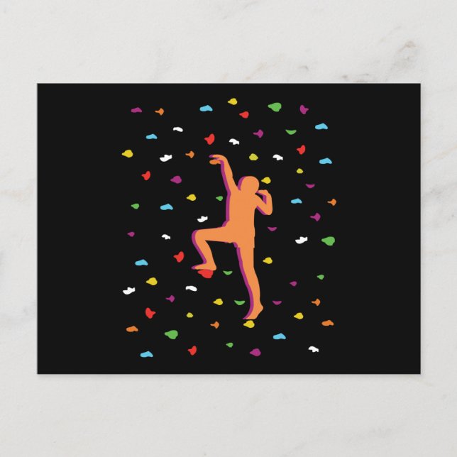 Bouldering Bouldering Postcard (Front)