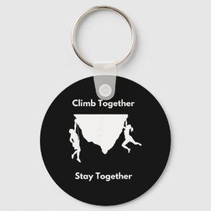 Bouldering Climb Free Rock Climbing Couple Stay To Key Ring