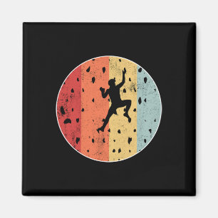 Bouldering Cool Rock Climbing Love Climber Perfect Magnet