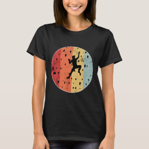 Bouldering Cool Rock Climbing Love Climber Perfect T-Shirt
