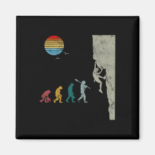 Bouldering Evolution Mountaineering Climbing Vinta Magnet