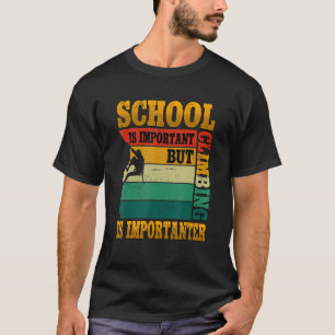Bouldering Mountain Climbing T-Shirt