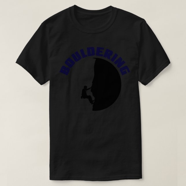 Bouldering T-Shirt (Design Front)