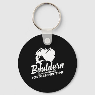 Bouldern Hanging Boulderer Climbing Mountaineering Key Ring