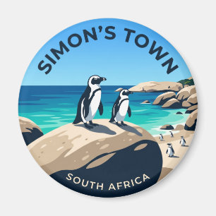 Boulders Beach Penguins South Africa Magnet
