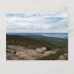 Boulders On Cadillac Mountain Postcard
