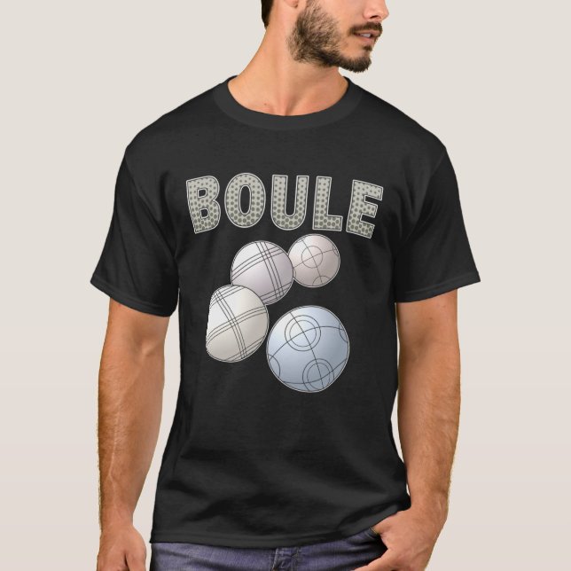 BOULE Balls Petanque Sport Boccia Game Boulen Boul T-Shirt (Front)