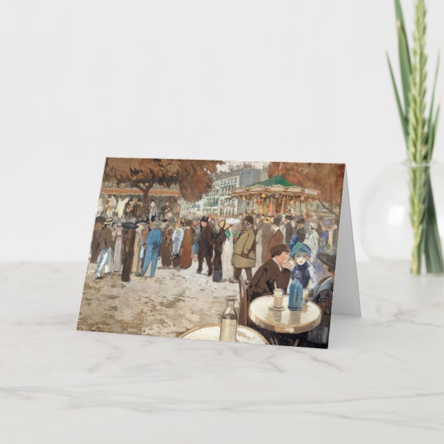 Boulevard de Clichy | Louis Abel-Truchet Card (Front)