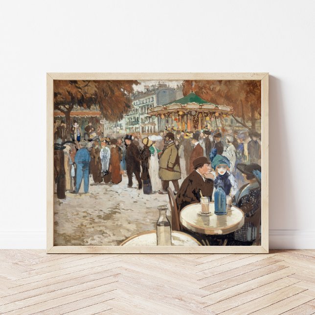 Boulevard de Clichy | Louis Abel-Truchet Poster (Creator Uploaded)