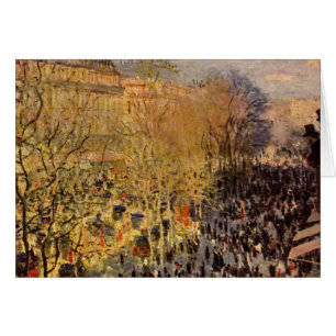 Boulevard des Capucines by Claude Monet, Fine Art