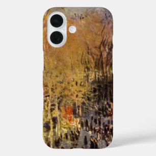 Boulevard des Capucines by Claude Monet, Fine Art iPhone 16 Case