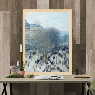 Boulevard des Capucines by Claude Monet Poster