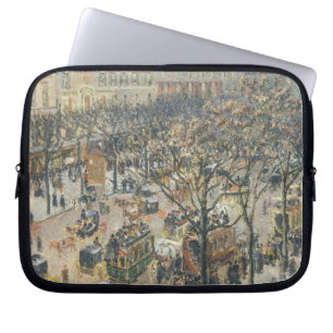 Boulevard des Italiens, Morning, Sunlight, 1897 Laptop Sleeve