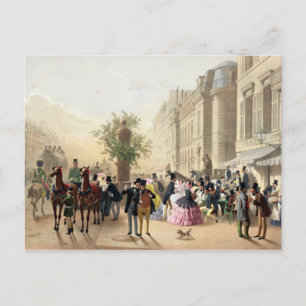 Boulevard des Italiens Postcard