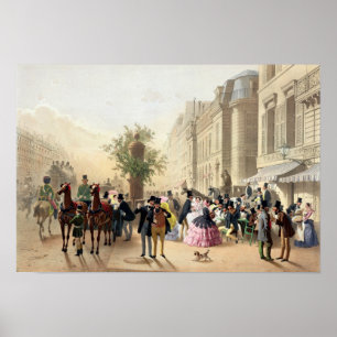 Boulevard des Italiens Poster