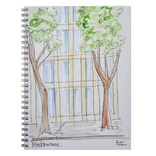 Boulevard Montparnasse   Paris, France Notebook