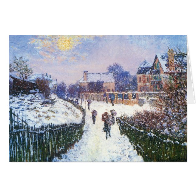 Boulevard Saint Denis Argenteuil by Claude Monet (Front Horizontal)