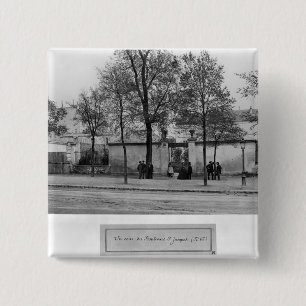 Boulevard Saint-Jacques 15 Cm Square Badge