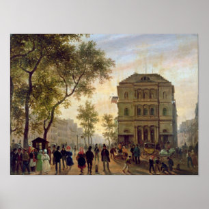 Boulevard Saint-Martin and the Theater de Poster