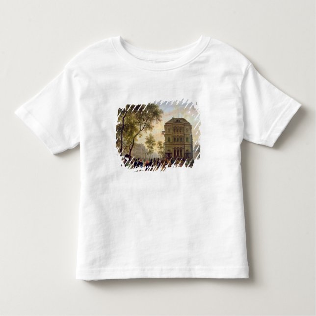 Boulevard Saint-Martin and the Theatre de Toddler T-Shirt (Front)