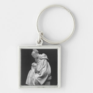 Boulonnaise Woman Feeding her Child Key Ring