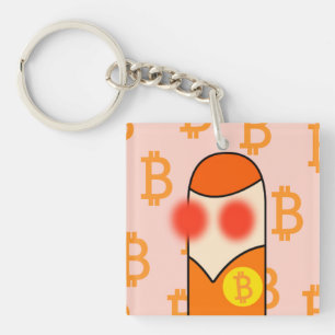 bouman166 Bitcoiner icon Key Ring