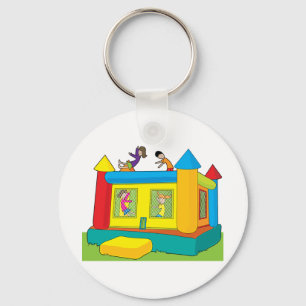 Bounce Castle Kids Key Ring