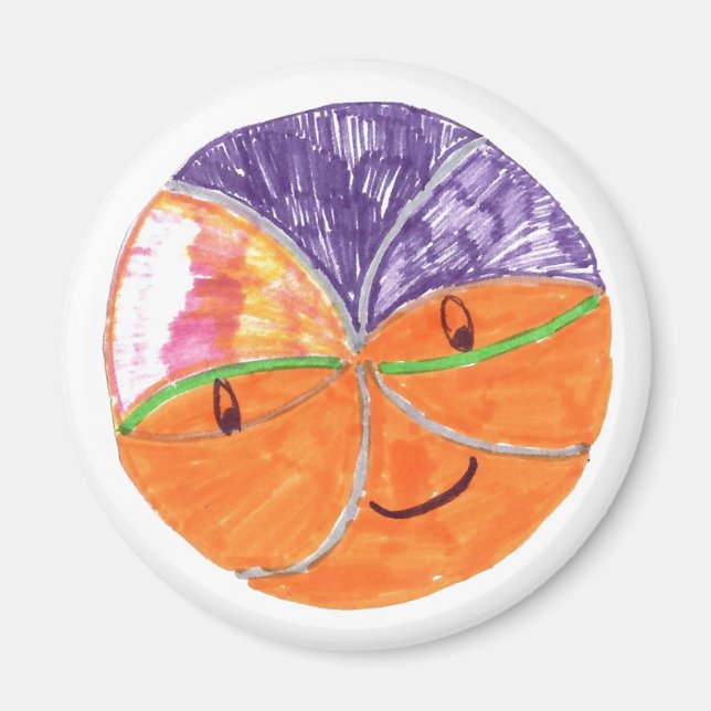 Bounce Circle Magnet (Front)