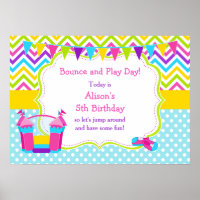 Bounce House Bouncy Castle Birthday Girl