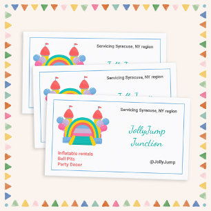 Bounce House Business Card