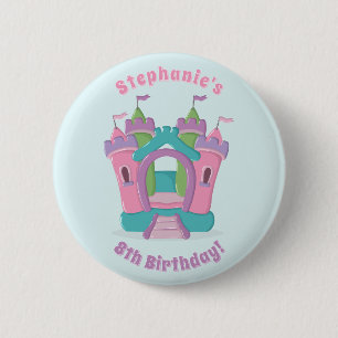 Bounce House Party 6 Cm Round Badge
