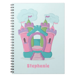 Bounce House Party Notebook