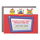 BOUNCE HOUSE PARTY Sign for your Work Truck