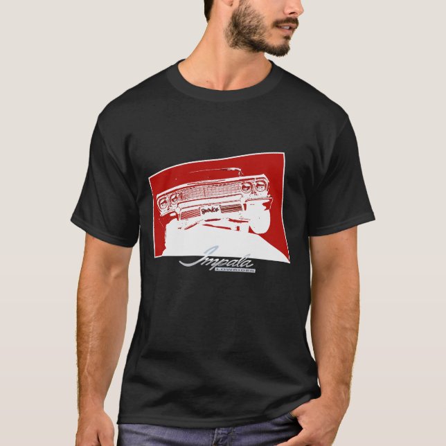 BOUNCE -  Impala lowrider T-Shirt (Front)