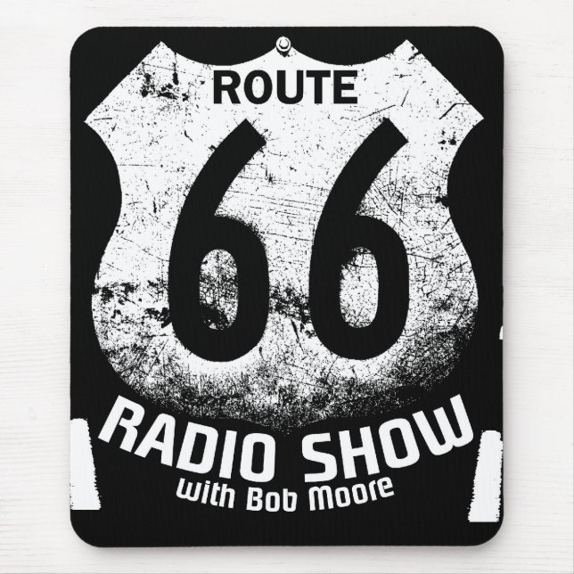 Bounce Radio Route 66 Mousepad (Front)