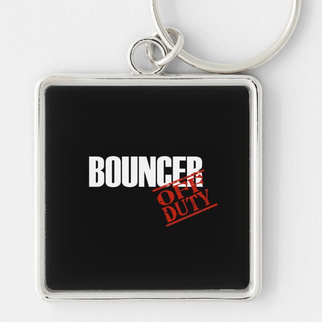 BOUNCER DARK KEY RING (Front)